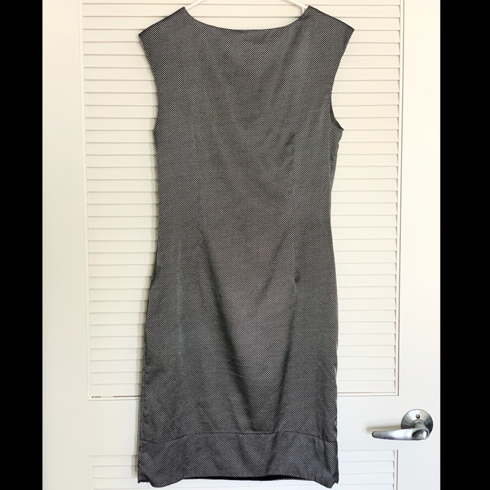 Zara French Girl Satiny Shift Dress - Picture 2 of 4